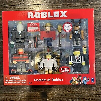 Roblox Action Collection - Masters of Roblox Six Figure Pack [Includes  Exclusive Virtual Item]