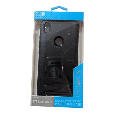 Q9. Tudia Merge Slim Fit Protective Case For Zte Blade Max 2s - Matte Black
