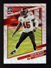 2021 OPTIC PREMIUM BOX SET WAVE PRIZM #174 DEVIN WHITE /299 BUCCANEERS QTY