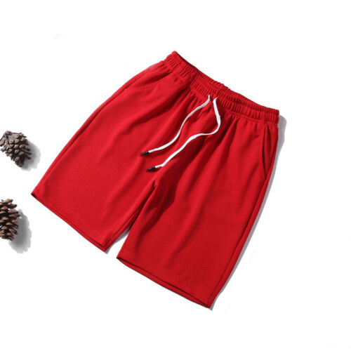 Herren Fitnessstudio Bodybuilding Shorts schnell trocknende Taschen Netz Training Laufen Sport - Bild 8 von 17