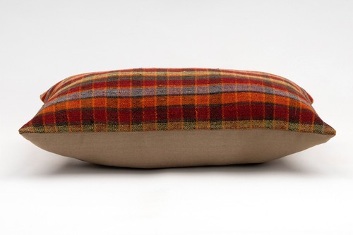 Decorative Pillow Cover, 12x20 in, Kilim Pillow, Turkish Pillow, Sofa Cushion - Picture 3 of 4