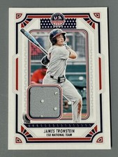 2024 Panini Stars and Stripes James Tronstein Patch USA Materials #USA-JT