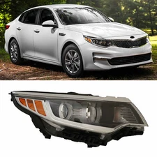 For 2016 2017 2018 Kia Optima Headlight Right Headlamps No LED Passenger Side