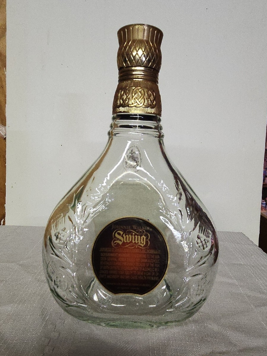 Johnny Walker Swing Scotch Whiskey Empty Bottle. | eBay