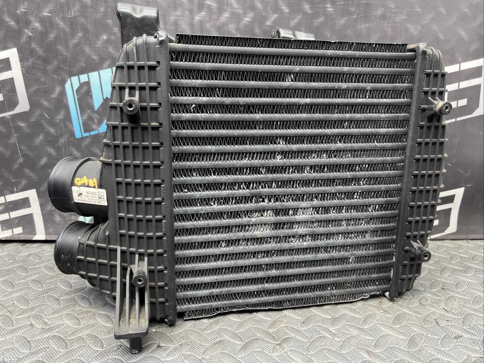 OEM 2014-2019 MASERATI GHIBLI SQ4 3.0L LEFT DRIVER FRONT RADIATOR INTERCOOLER