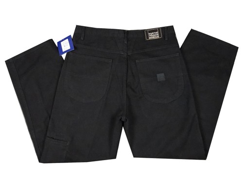 Mens Black Twill Authentic Fit Jeans 46 