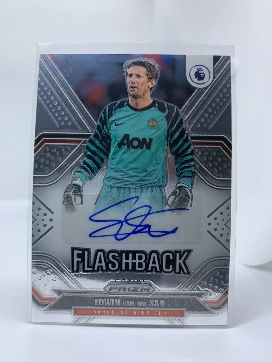 21-22 Panini Prizm Auto van der Sar