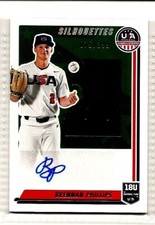2022 Panini USA Stars and Stripes Brennan Phillips Auto/GU #SIL-BP SN 75/399