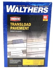 HO Scale Walthers Cornerstone 933-4186 Transload Facility Pavement Kit