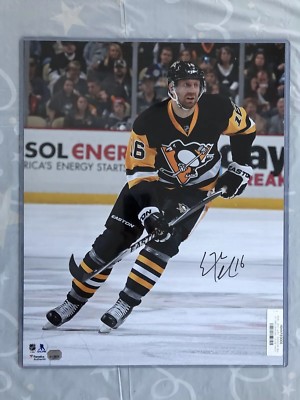 Eric Fehr PITTSBURGH Penguins Signed 16x20 Photo Fanatics COA Stanley Cup Champ