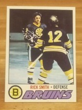 1977-78 Topps Rick Smith Boston Bruins 