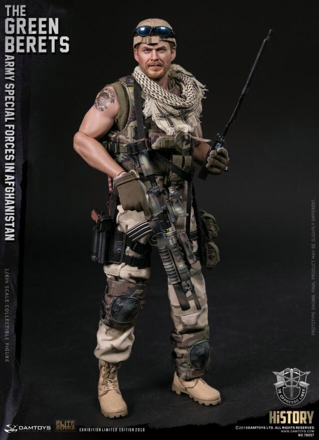 DAMTOYS 78057 WF2018 THE GREEN BERETS ARMY SPECIAL FORCES