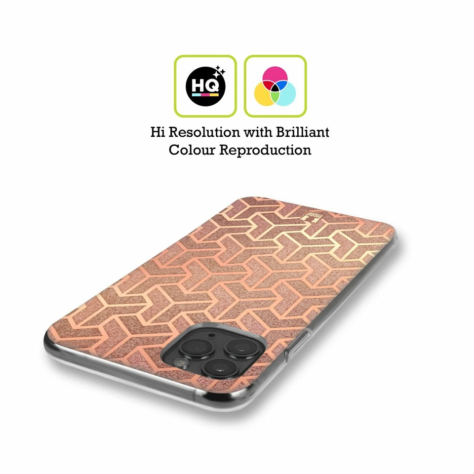 HEAD CASE TEXTURED ART DECO PATTERNS GEL CASE & WALLPAPER FOR ALCATEL PHONES - Image 2 of 4