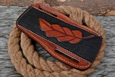 Custom HandMade Hand Engraving leather Sheath Dagger Boot Chris fix Blade Knife