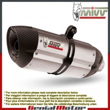 Terminale Scarico MIVV Suono Acciaio inox per Honda Nc 750 S X 2016 > 2020