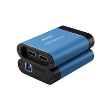 UNISHEEN USB 3.0 HDMI Dual Input Capture Card, 1080P Video Broadcast Game Liv...