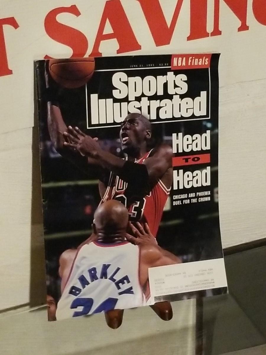 June 21, 1993 SPORTS ILLUSTRATED Head To Head MICHAEL JORDAN VS