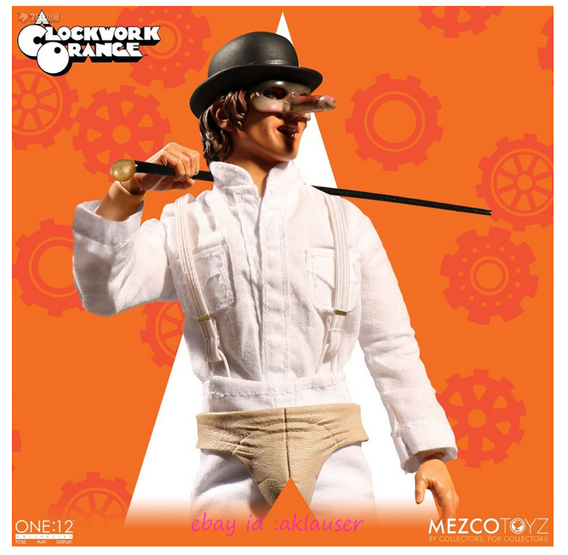 Mezco Toyz 1/12 Clockwork Orange Alex Action Figure Toy Model In