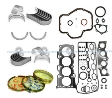 01-06 TOYOTA CAMRY SOLARA 2AZFE 2.4L FULL SET RINGS MAIN ROD  BEARINGS MLS