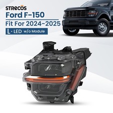 For 2024-2026 Ford F-150 LED Headlight Reflector w/o Module Driver Left Side