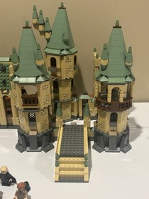 Lego Harry Potter - Hogwarts 4842 + 4867 w/ Instructions & Minifigures