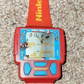 Nintendo Super Mario 3 Electronic Game Watch Nelsonic Berger 1990 *WORKING*