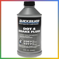 DOT 4 Brake Fluid Marine Automotive Powersports 12oz Pack 1