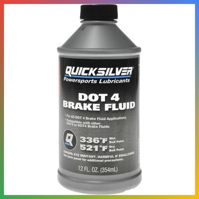 DOT 4 Brake Fluid Marine Automotive Powersports 12oz Pack 1