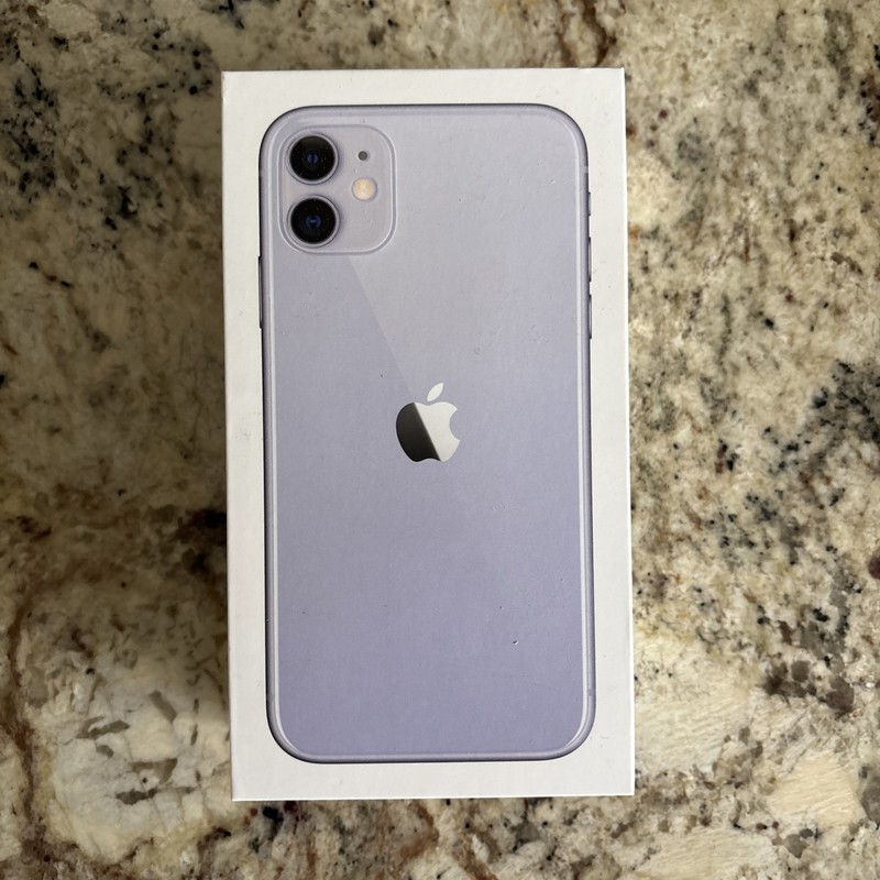 Apple iPhone 11 Purple 64GB BOX ONLY