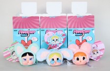 Pop Mart Powerpuff Girls Cry Baby Bunny Bubbles Blossom Buttercup Plush Pendants