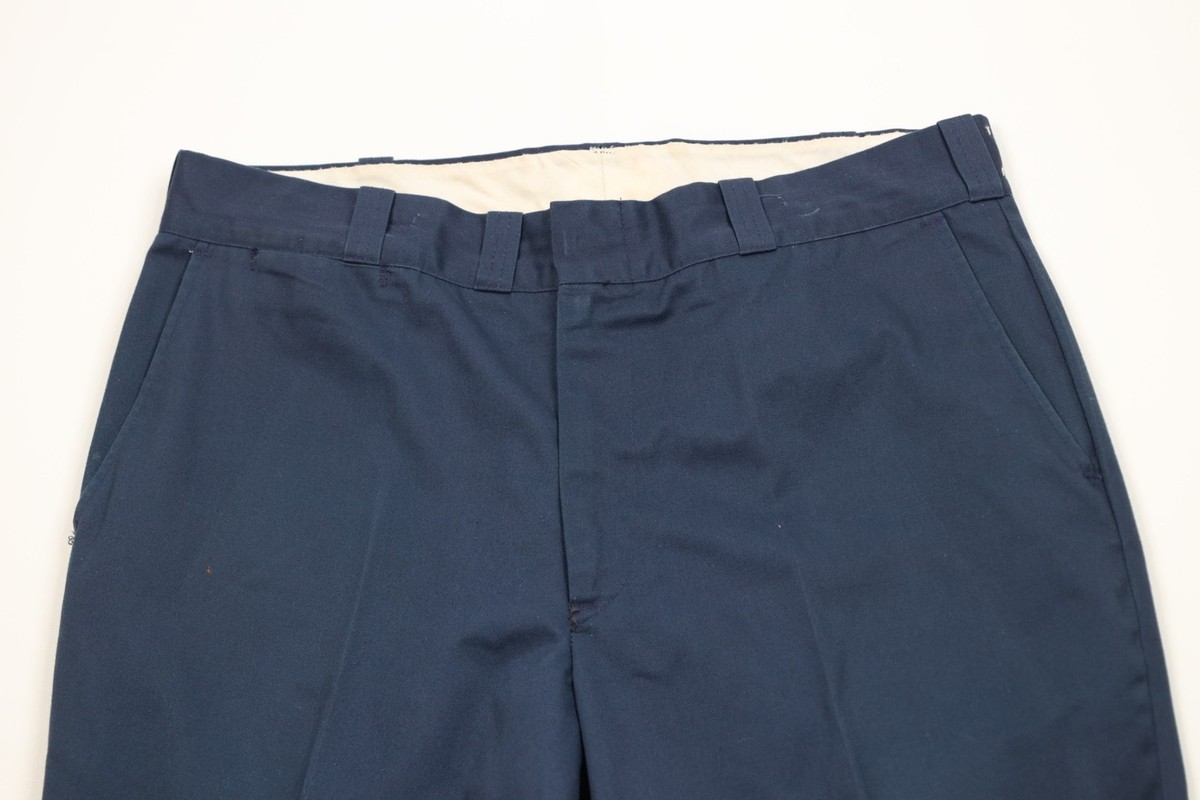 Vintage 70s Big Mac Mens 36x24 Distressed Workwear Wide Leg Chino