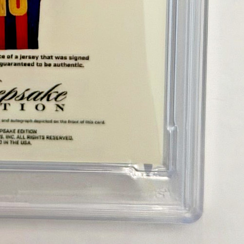 2022 Keepsake Edition Lionel Messi Patch Auto 36/45 PSA 9 Auto 8 #KELM Argentina view 12