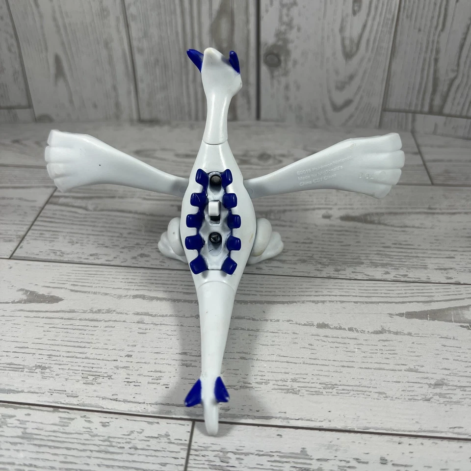 Pokemon Toy Action Figure White Blue McDonalds Collectible Lugia Vintage Retro - Image 2 of 4