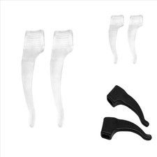 10 Pairs Anti-Slip Glasses Ear Hooks Tip Eyeglass Grip Temple Holder Silicone