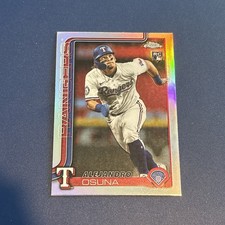 2025 Topps Chrome Update #USC174 Alejandro Osuna Refractor