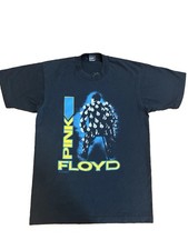 Vintage 1989 Pink Floyd EU Tour T-Shirt Large Delicate Sound of Thunder USA