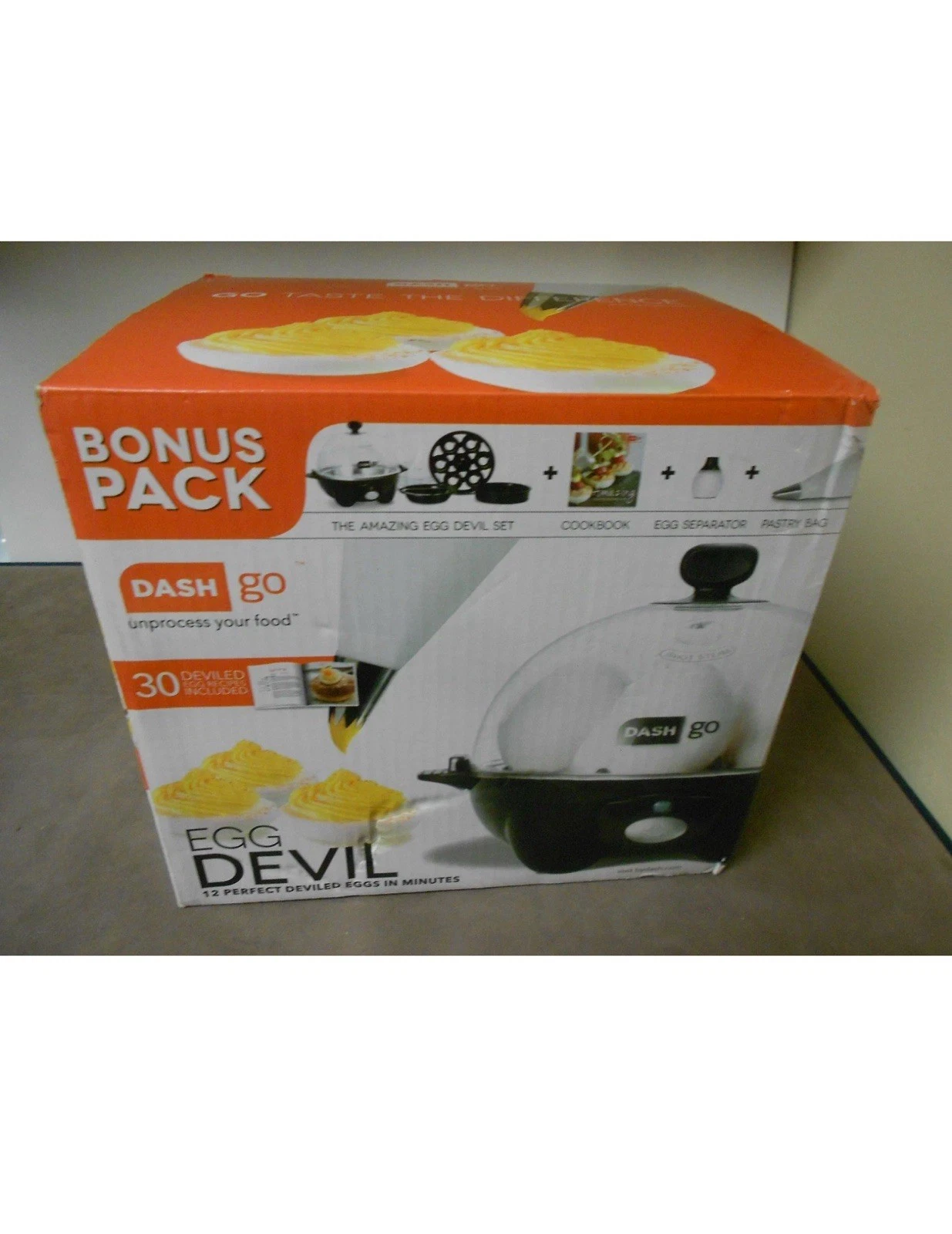 Dash Go Egg Devil - Recipes Included