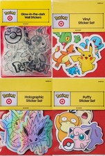 Pokémon x Target Exclusive Sticker Sets Holo...