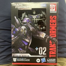 Transformers studio series 02 gamer edition barricade war for cybertron WFC
