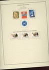 UN  stamp collection Album pages mh mnh  492 stamps blocks duplicates    (mb24 — photo 7