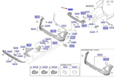 Hyundai Kona SX2 Heckaufprallschutz 86631BE100 NEU ORIGINAL
