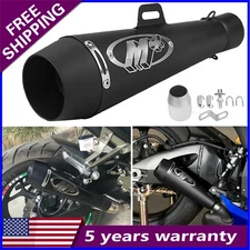 M4 Motorcycle Exhaust Muffler Pipe DB Killer Slip On Exhaust For Suzuki Yamaha