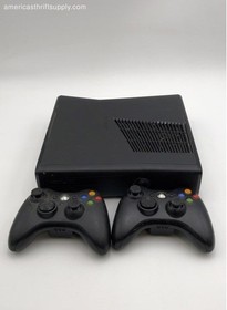 Microsoft Xbox 360 S Console Skyrim Dreamcast Kinect 9 Game Lot 2 Controllers