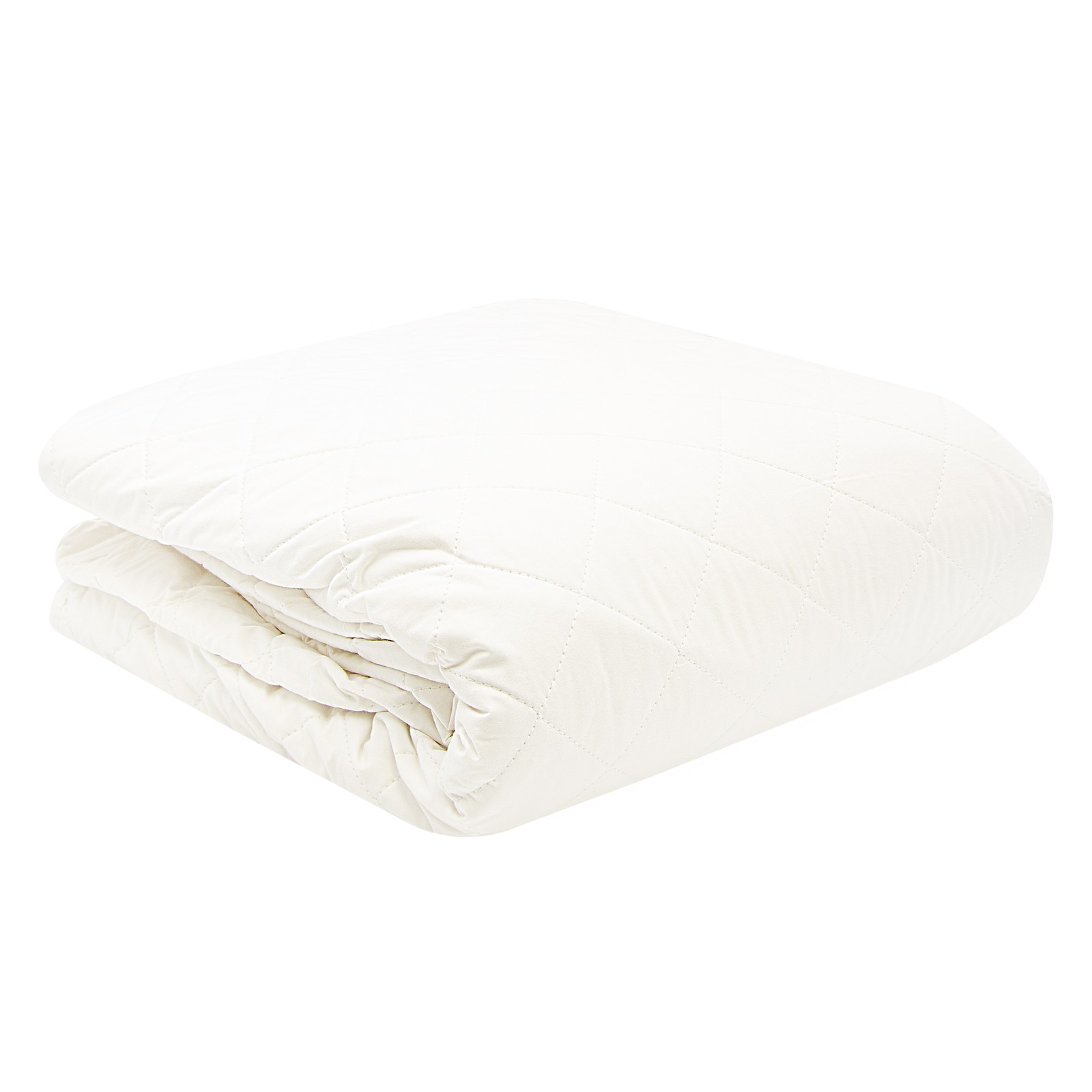 Водонепроницаемый хлопчатобумажный наматрасник Protect-A-Bed QuiltGuard белого цвета, размер Queen-Size