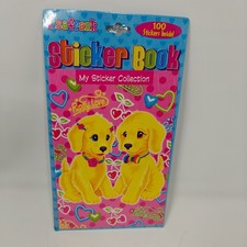 Lisa Frank Puppy Love My Sticker Collection Sticker Book 100 Stickers