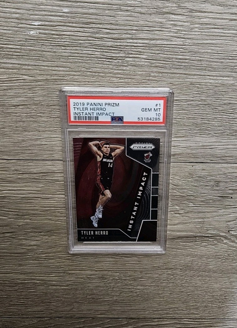 2019 Panini Prizm Tyler Herro Instant Impact PSA 10