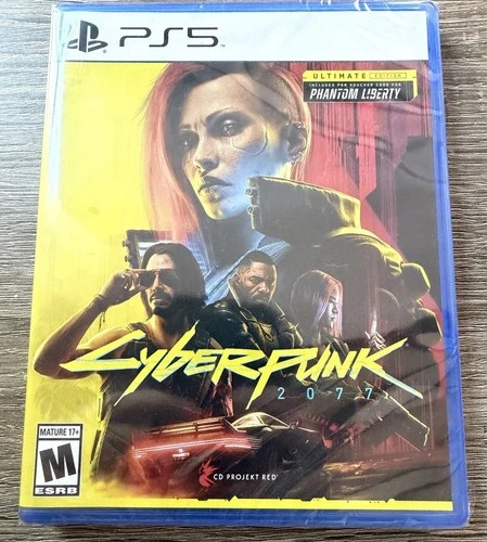 Cyberpunk 2077 Ultimate Edition PS5 PlayStation 5 Game Brand New & Sealed