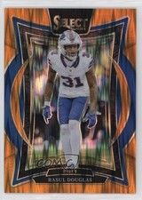 2024 Panini Select Concourse Orange Shock Prizm 34/499 Rasul Douglas #89 00kr