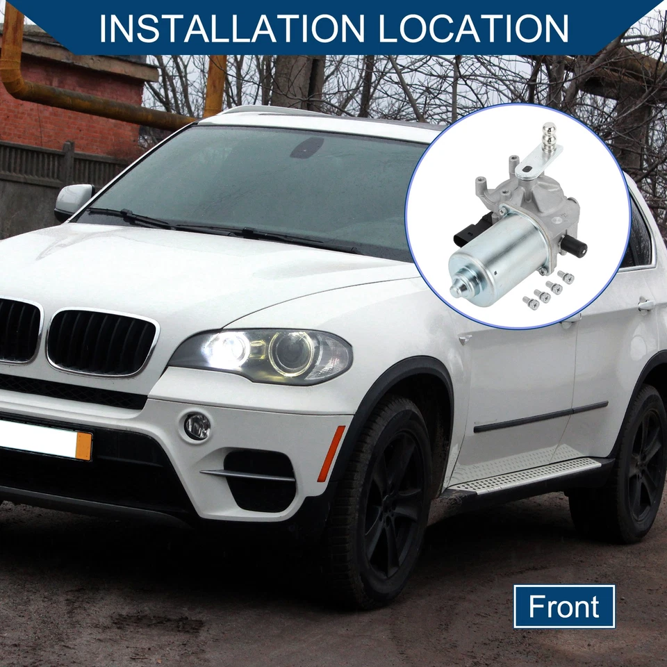 Motor limpiaparabrisas delantero para BMW X5 E70 2007-2013 Nº61617200510 Foto 2 de 4