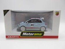 1/43 Fiat Abarth 500 ABARTH500 Assetto Corsa Corse Blue White Collectables 17+